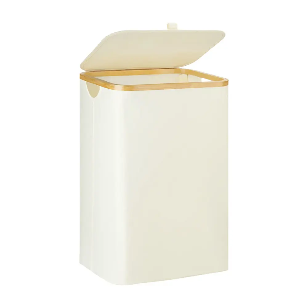 Корзина для белья Сахалин 100 л цвет кремовый Santreyd STLM-2044499 - Вид №2