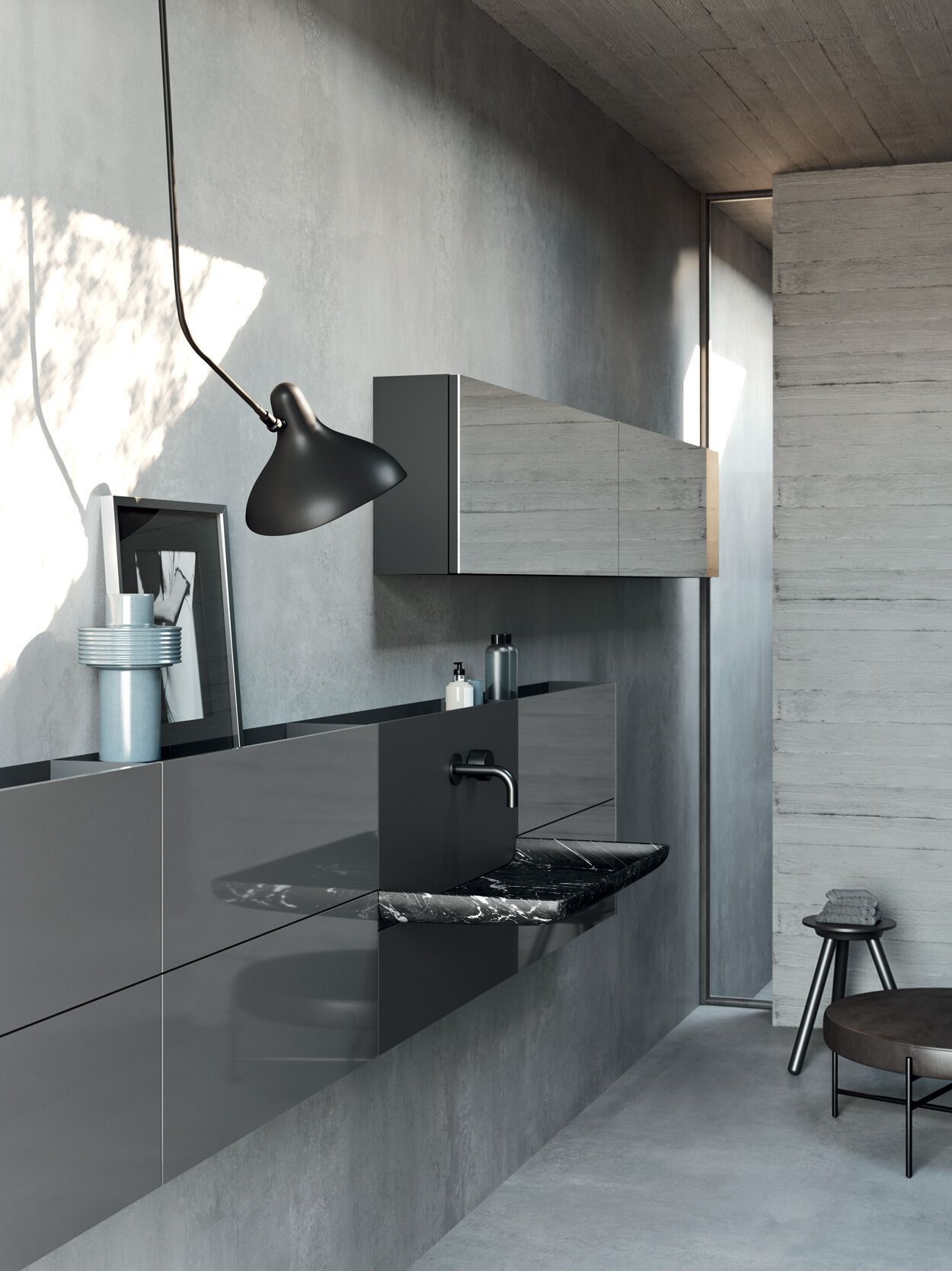 Шкаф для умывальника с настенным креплением Rexa Vision ARCH-00133297