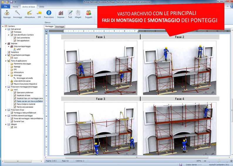 Edilizia Namirial Строительные леса и чертежный пимус (dlgs 235 03) sun-id-1377032 - Вид №1
