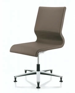 ZÜCO Кожаное вращающееся офисное кресло с регулируемой высотой Lacinta comfort line El 111