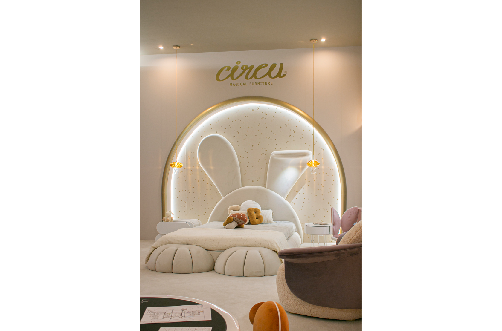 CIST593 Прикроватные тумбочки детские Облако Circu  - Вид №19