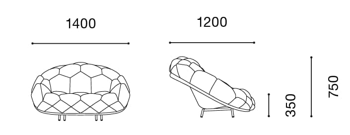 Тканевое кресло Established&Sons Quilt ARCH-00060788 - Вид №13