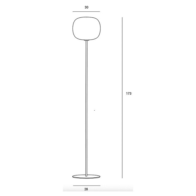 Miloox 1744.37 Торшер BOMBO. - Вид №2