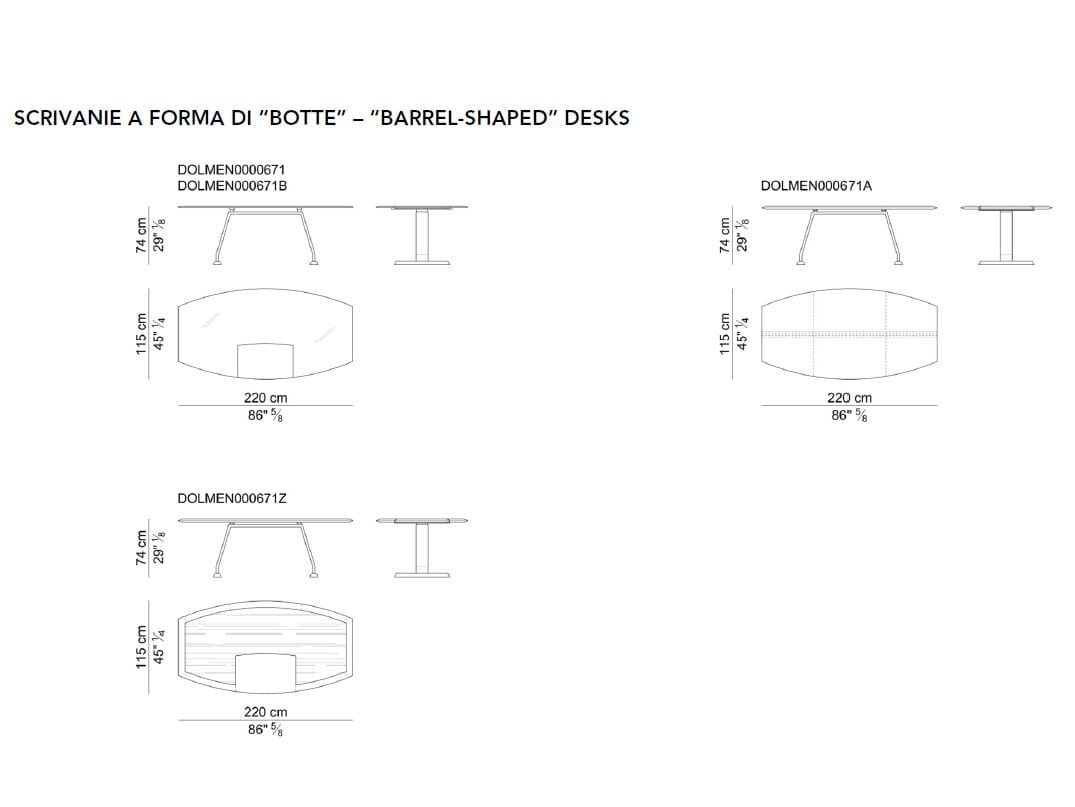 Деревянный угловой исполнительный стол i 4 Mariani ARCH-00030107 - Вид №11