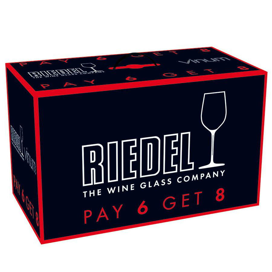 Набор фужеров Vinum Bordeaux, 610 мл, 8 шт., бессвинцовый хрусталь Riedel 74160 - Вид №4