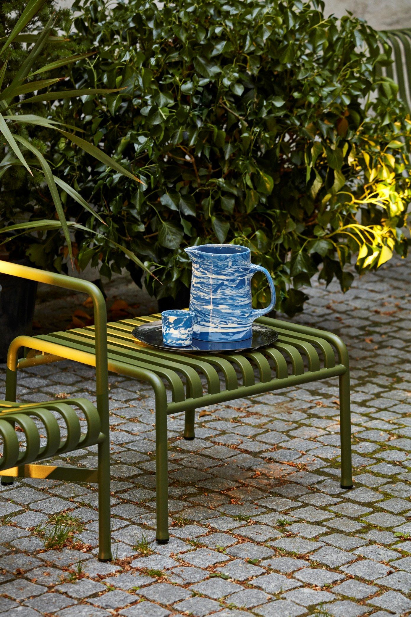 Стальная прямоугольная Садовая подставка для ног Hay Палисад ARCH-00043018 - Вид №31