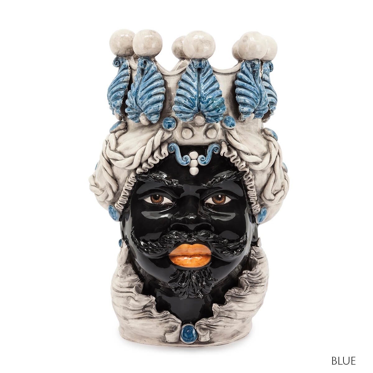 200655-LU ABHIKA ВАЗА МУЖСКАЯ МОРО БОЛЬШАЯ GOLD FINISH  - Вид №7