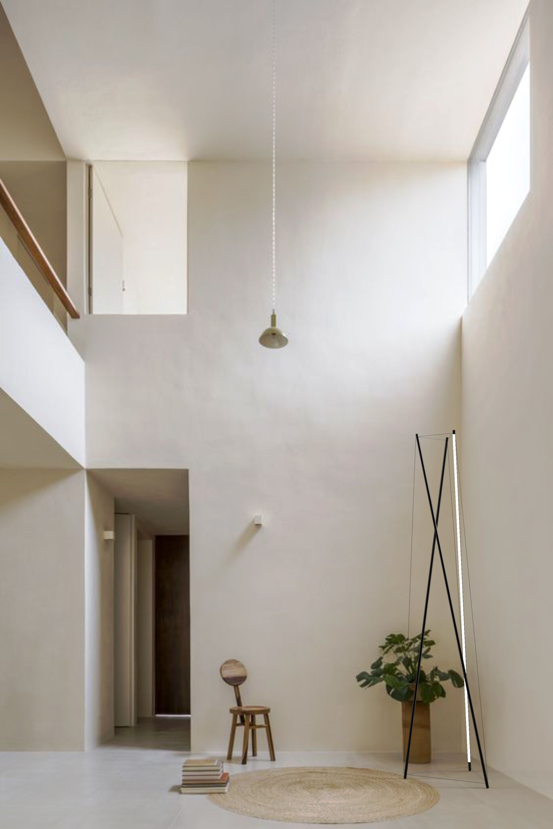 Экструдированный алюминиевый светодиодный торшер Martinelli Luce TENSO ARCH-00139751 - Вид №7