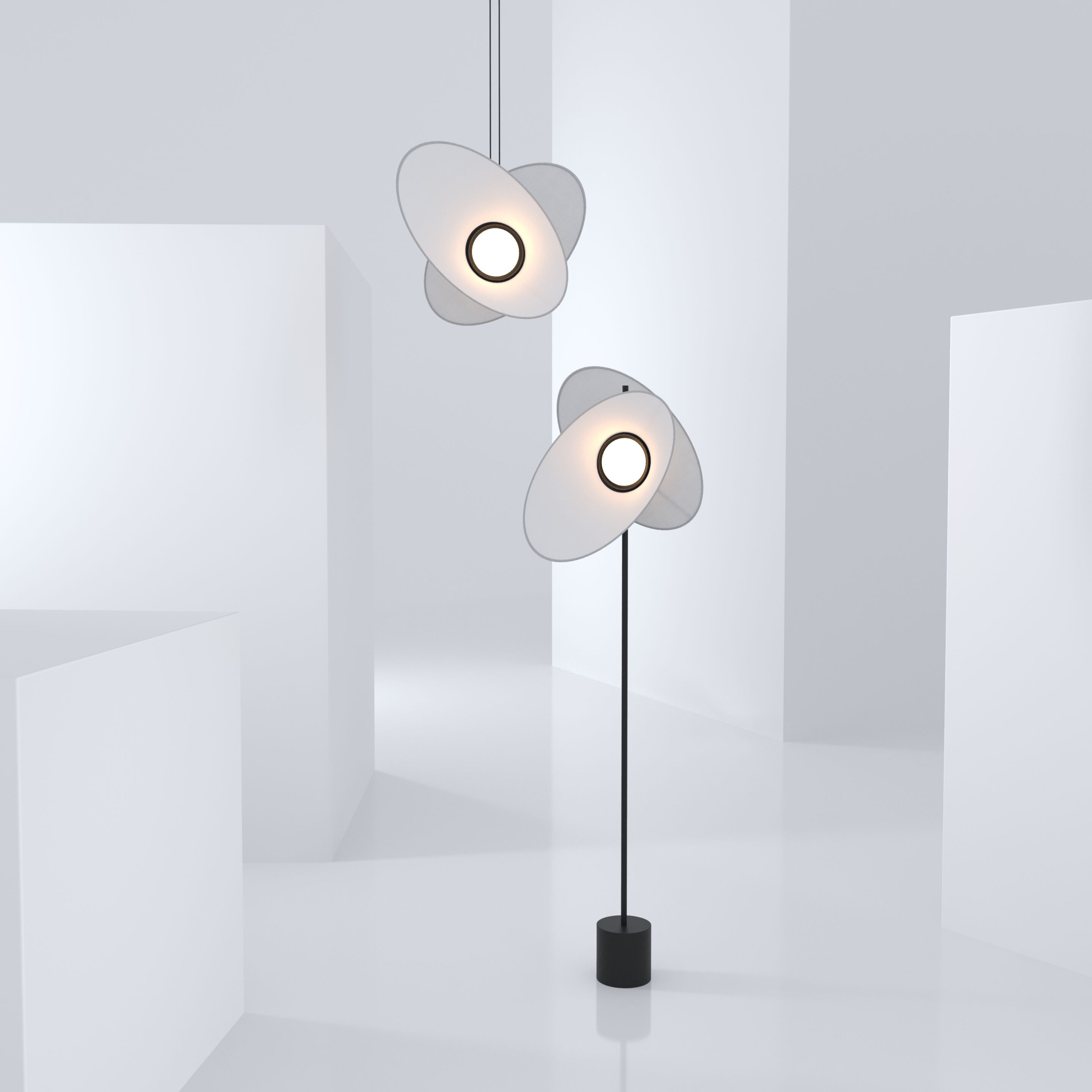 Ткань подвесной светильник Maytoni Evolution ARCH-00051889 - Вид №1