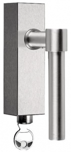 Formani Оконная ручка из нержавеющей стали с замком на пластине One Pbl15-dklock