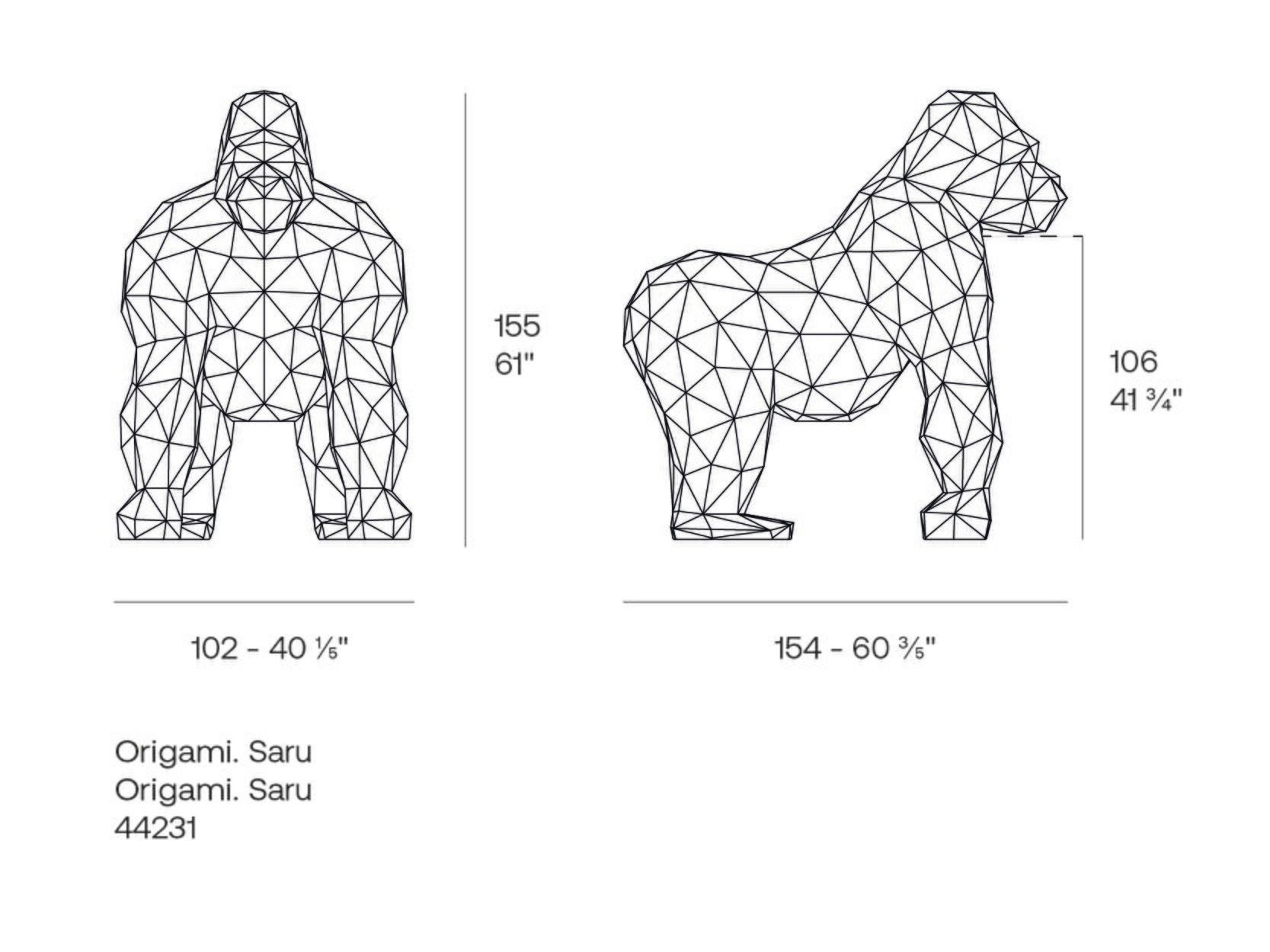 Скульптура Vondom оригами ARCH-00056391 - Вид №2