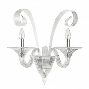Бра Donolux Firenze W110218/2clear DONOLUX СВЕЧА 077538 Белый