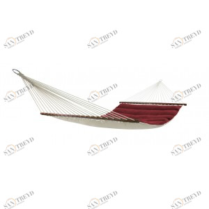 Гамак подвесной с перекладинами семейный Wave Red pepper IMPEX  132217 Красный 