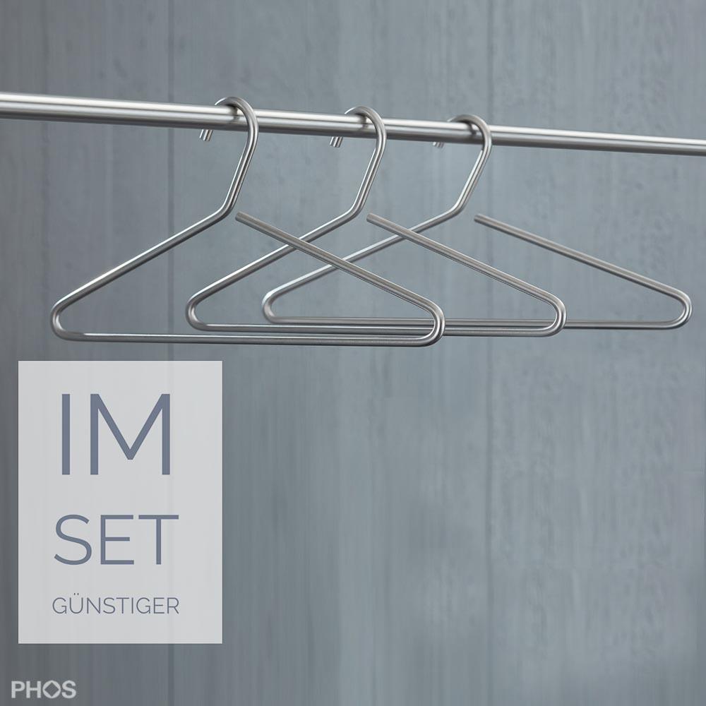 KB2-Set Вешалки цельные изогнутые, набор из 3 шт. PHOS  - Вид №1