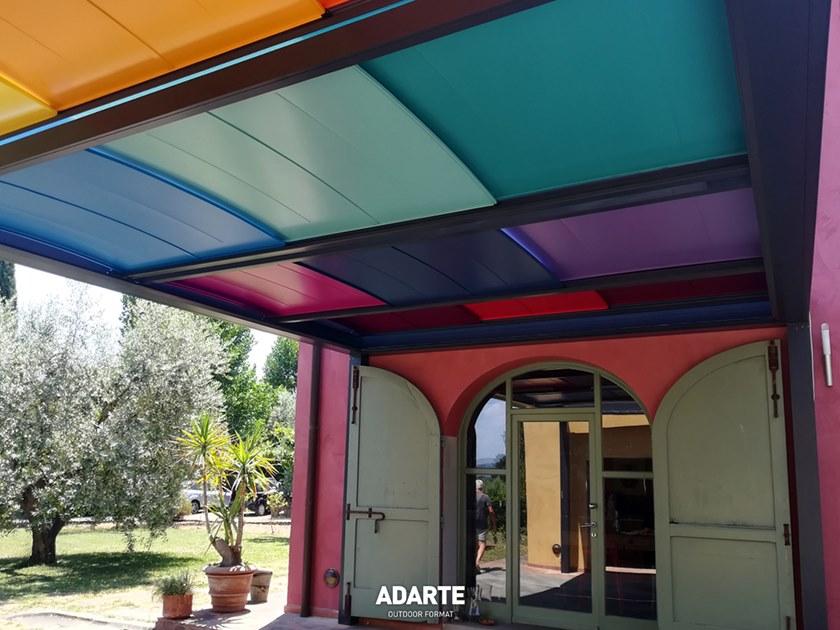 ADARTE Пергола с раздвижными алюминиевыми панелями  A501  - Вид №12