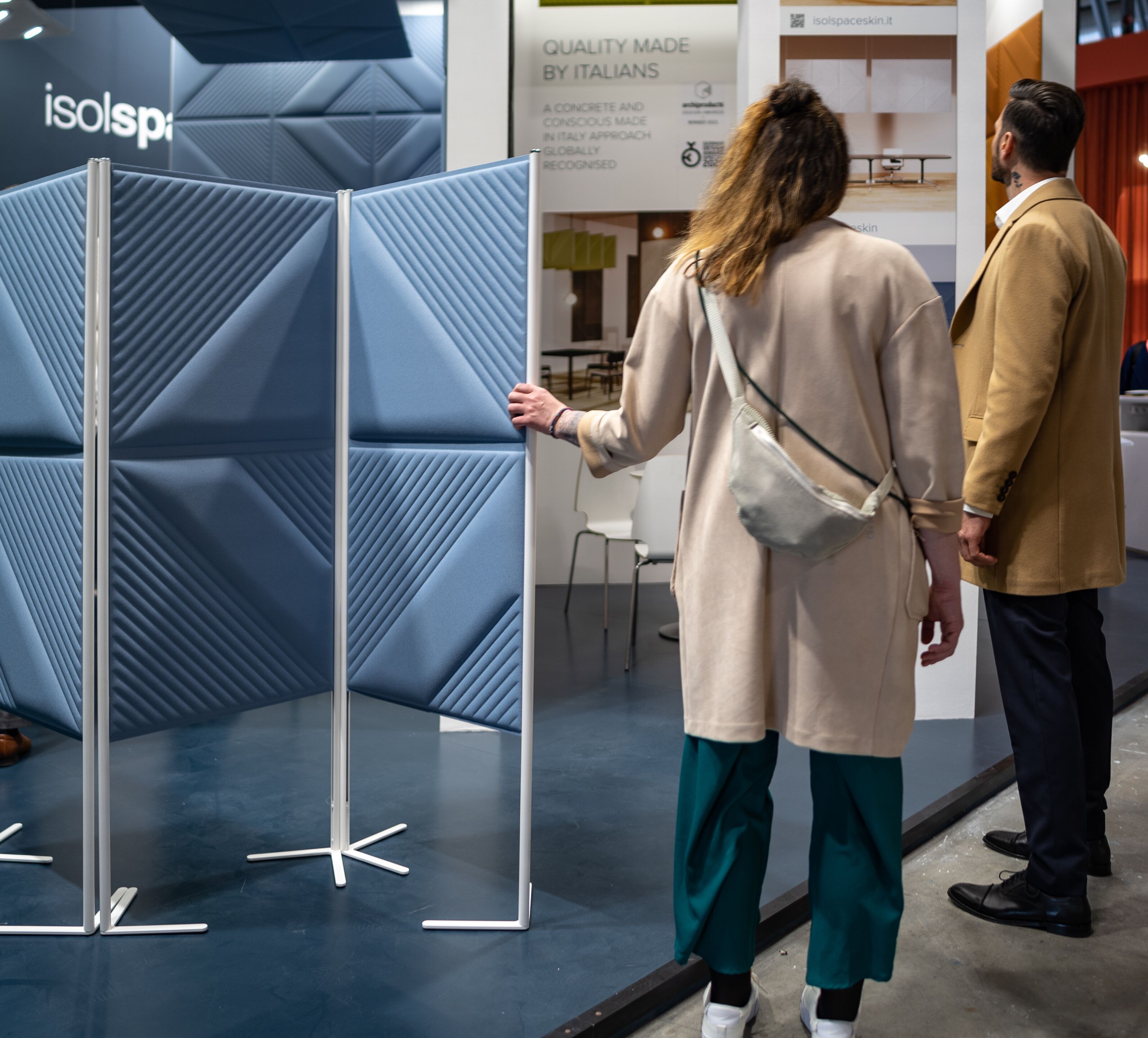 Рециркулированная акустическая перегородка из полиэфирного волокна Isolspace SMOOTH ARCH-00083208 - Вид №11