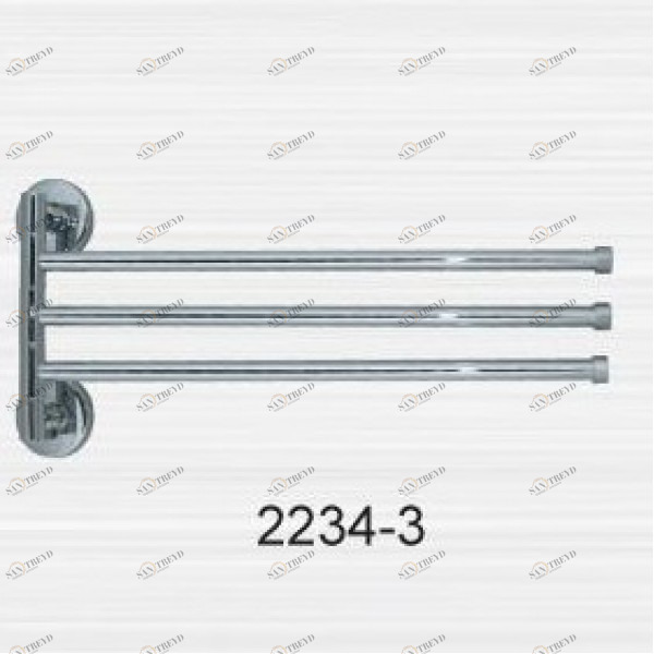 Полотенцедержатель рога тройные Rainbowl (Турция) Long 2234-3 sun-id-562015