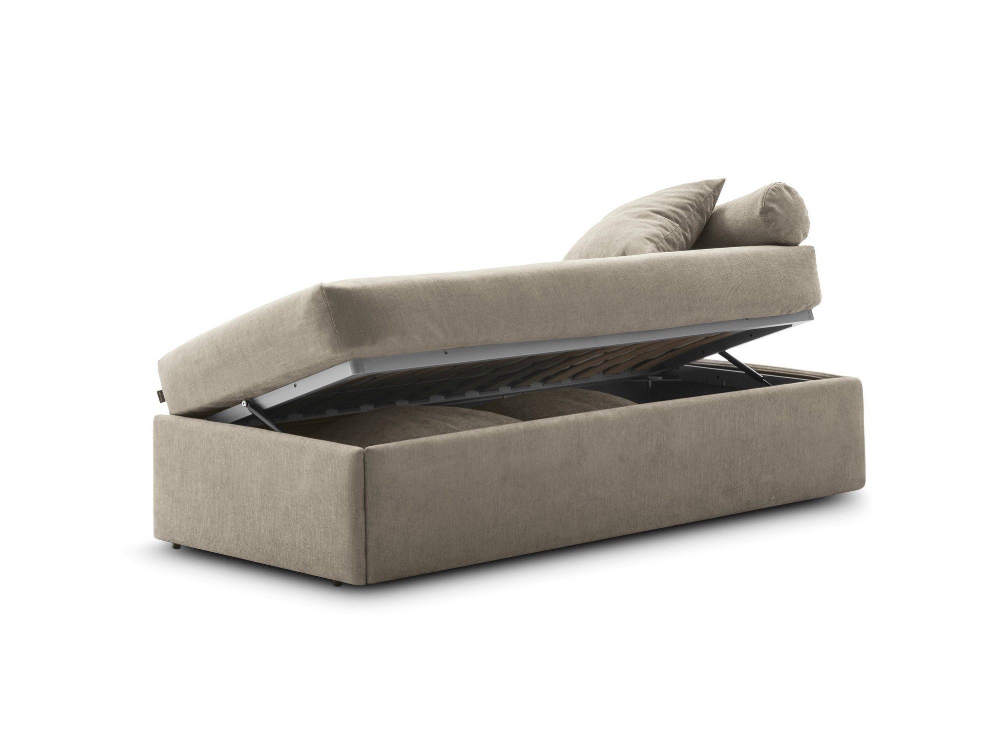 Односпальная кровать с изголовьем и боковой панелью Bolzan Point ARCH-00044758 - Вид №3