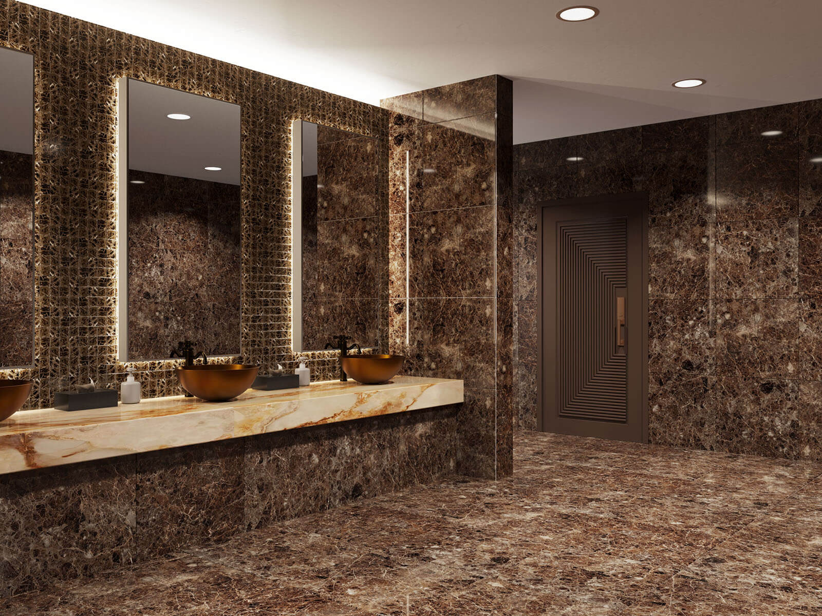 Oasis Imperador Black — Элегантность мрамора в вашем интерьере STP-ST458 INCOLOR - Вид №3