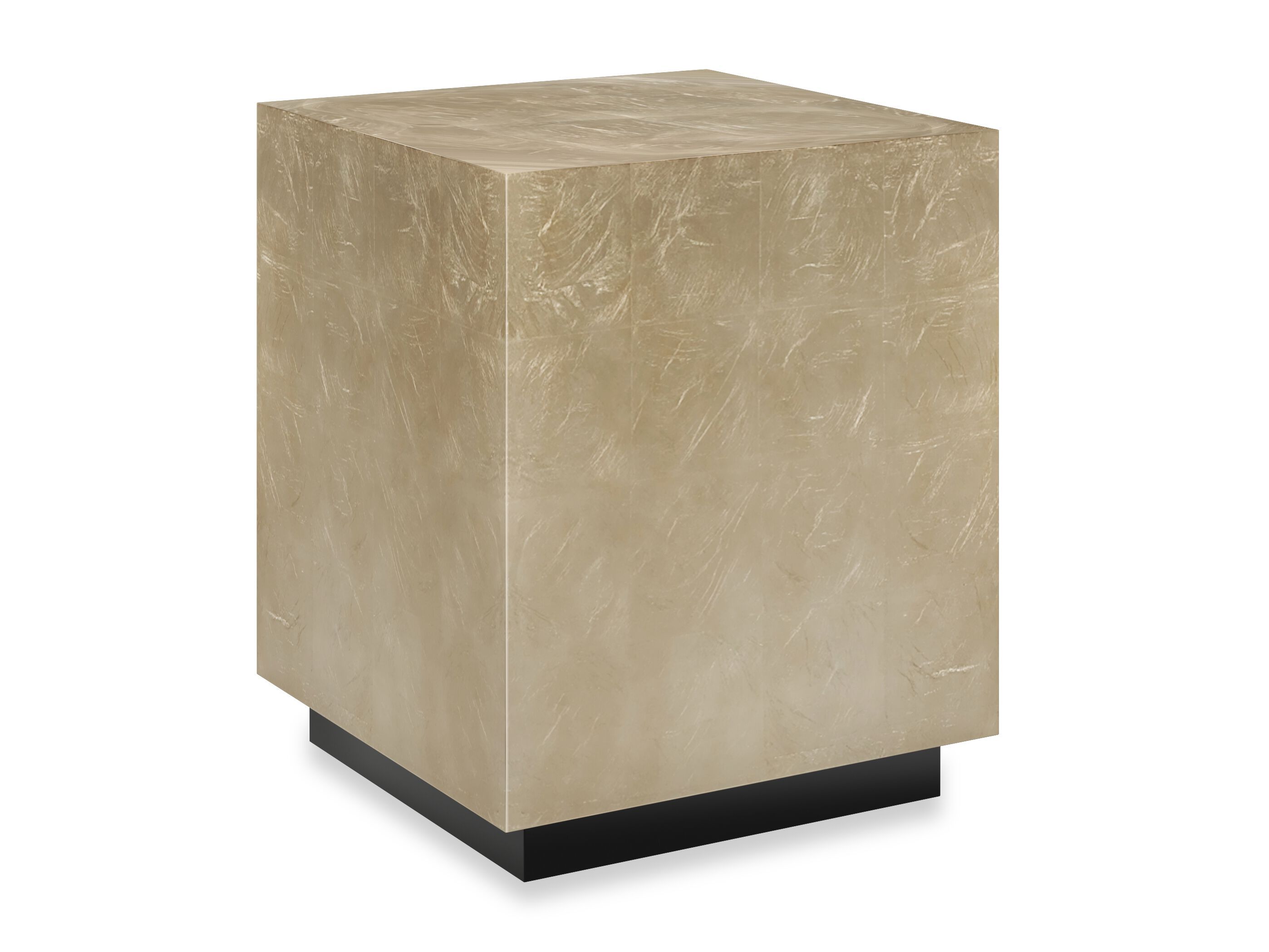 Высокий квадратный деревянный журнальный столик Caracole COCKTAIL COUTURE ARCH-00141852