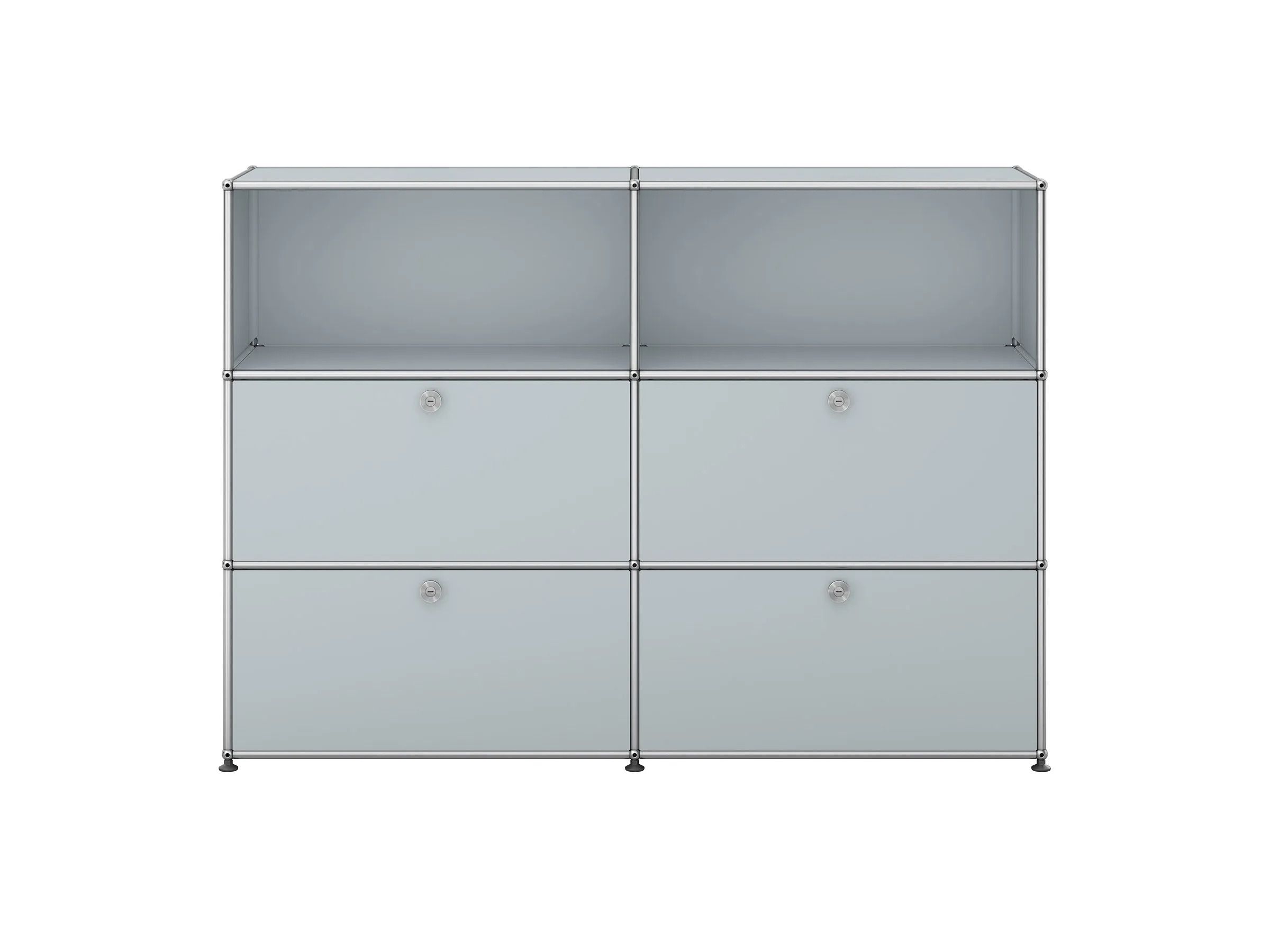 Секционный шкаф из стали с откидными дверцами USM USM SELECTION ARCH-00096321 - Вид №14