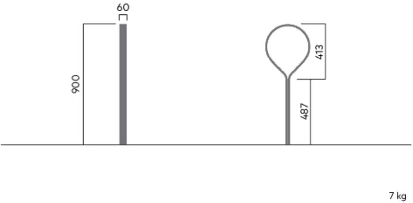 VESTRE Крепление для велосипедов из алюминия Folk sun-id-1408182 - Вид №4