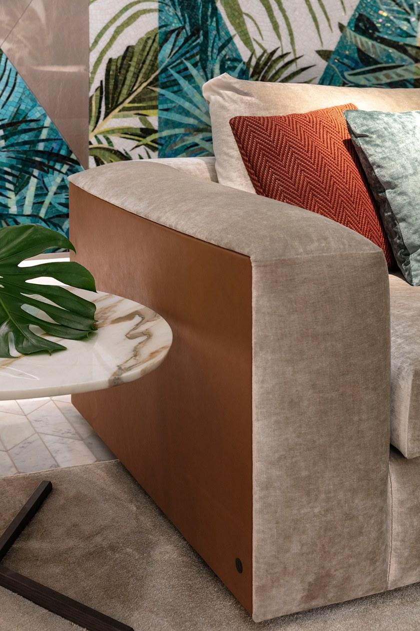 Sicis 2-х местный кожаный диван в современном стиле Cosily sun-id-1355987 - Вид №2