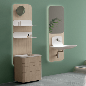 Foglia Настенный блок Half Mirror / FL1060.01 Foglia Creavit