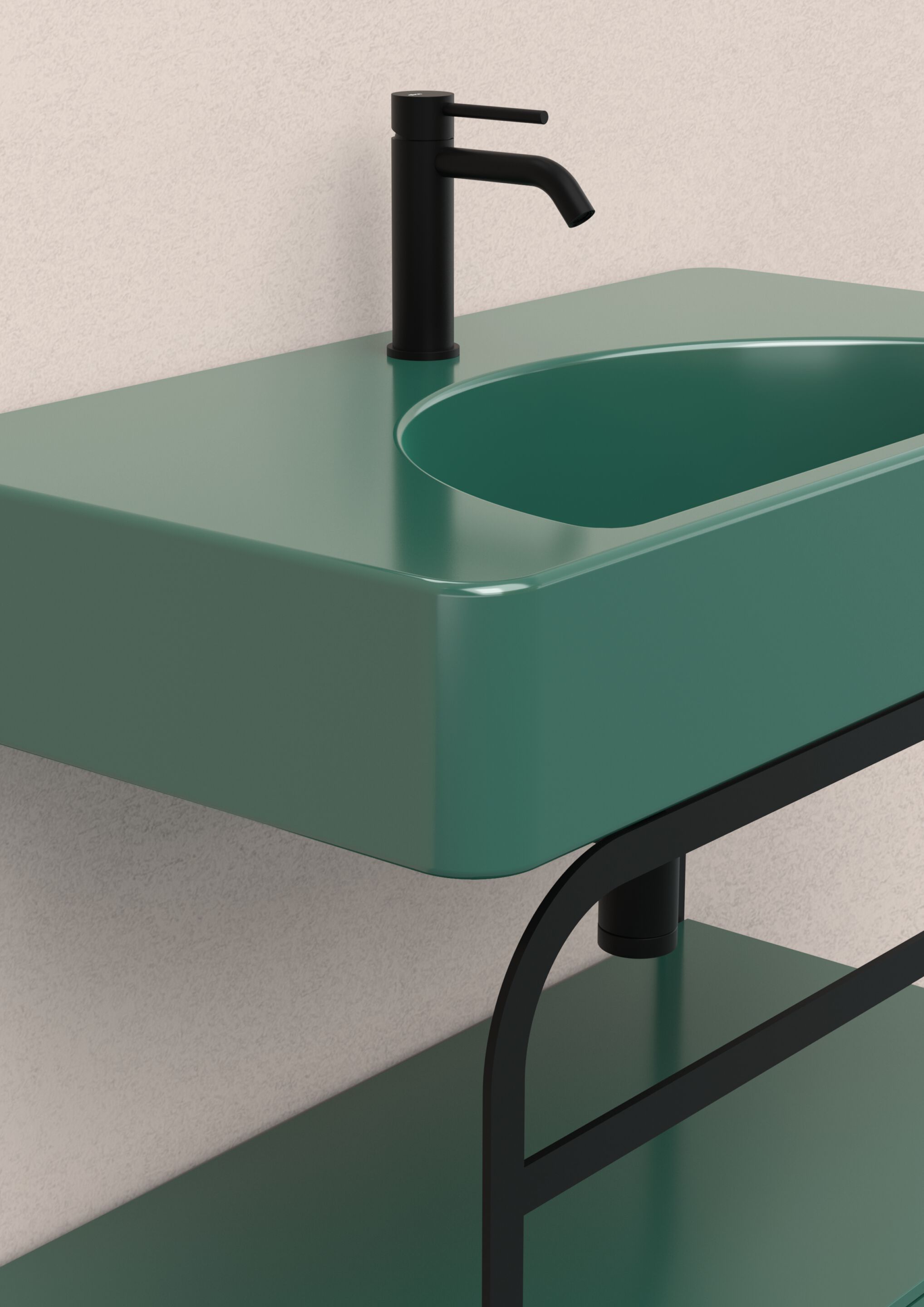 Раковина из нержавеющей стали с ящиками Alice Ceramica Lunaris ARCH-00064737 - Вид №6