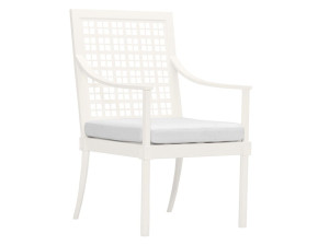 Алюминиевый стул с подлокотниками