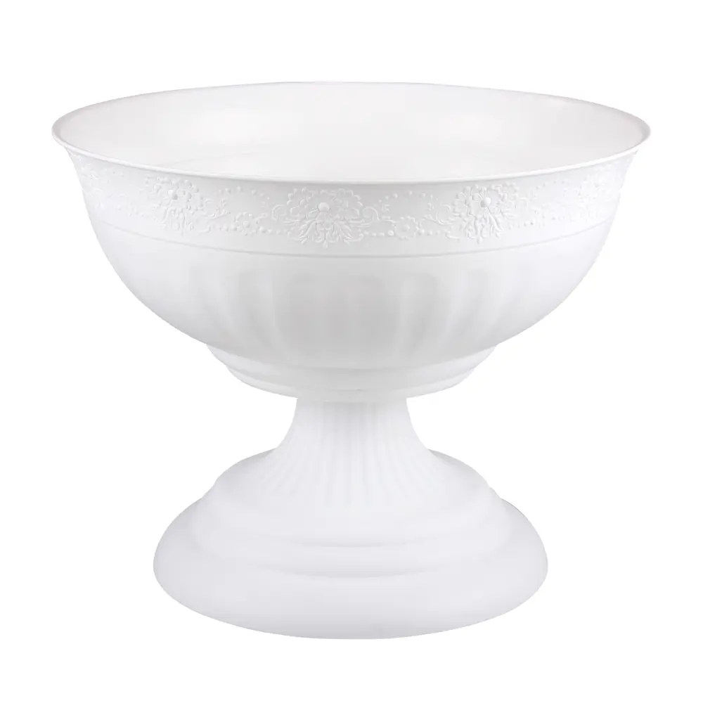 Santreyd Вазон Венеция: элегантный белый кашпо для интерьера и сада 84343473 STLM-0048685