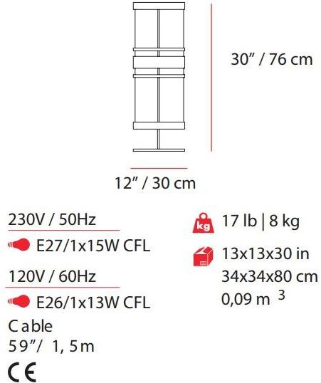 UTU Soulful Lighting Настольная лампа из железа Circus Santreyd sun-id-1380413 - Вид №4