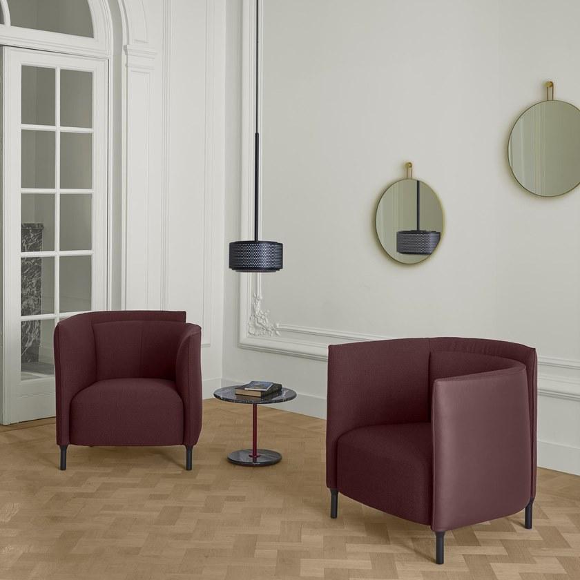 Ligne Roset Кресло из ткани с подлокотниками Hemicycle 14200105 - Вид №4
