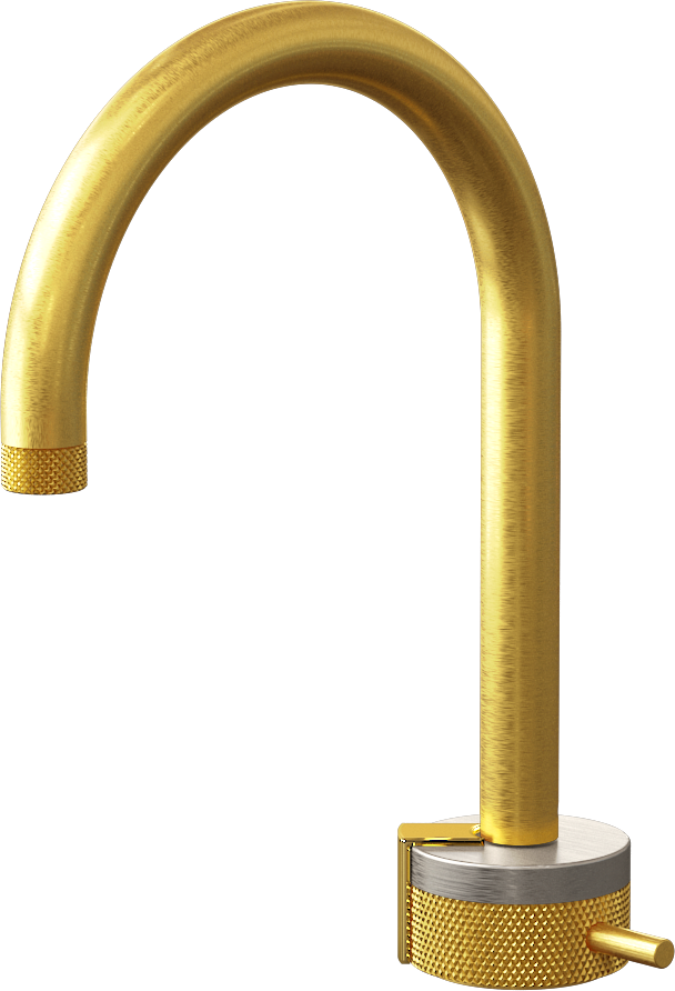 E-11502-R1BNi-L2AU-BAU Однорычажный прогрессивный смеситель для раковины - излив 16см GRAFF MOD+