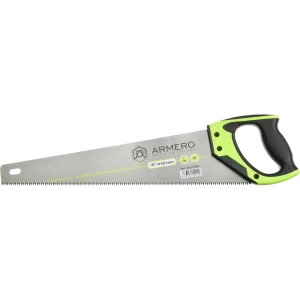 Ножовка по дереву Armero крупный зуб 450 мм