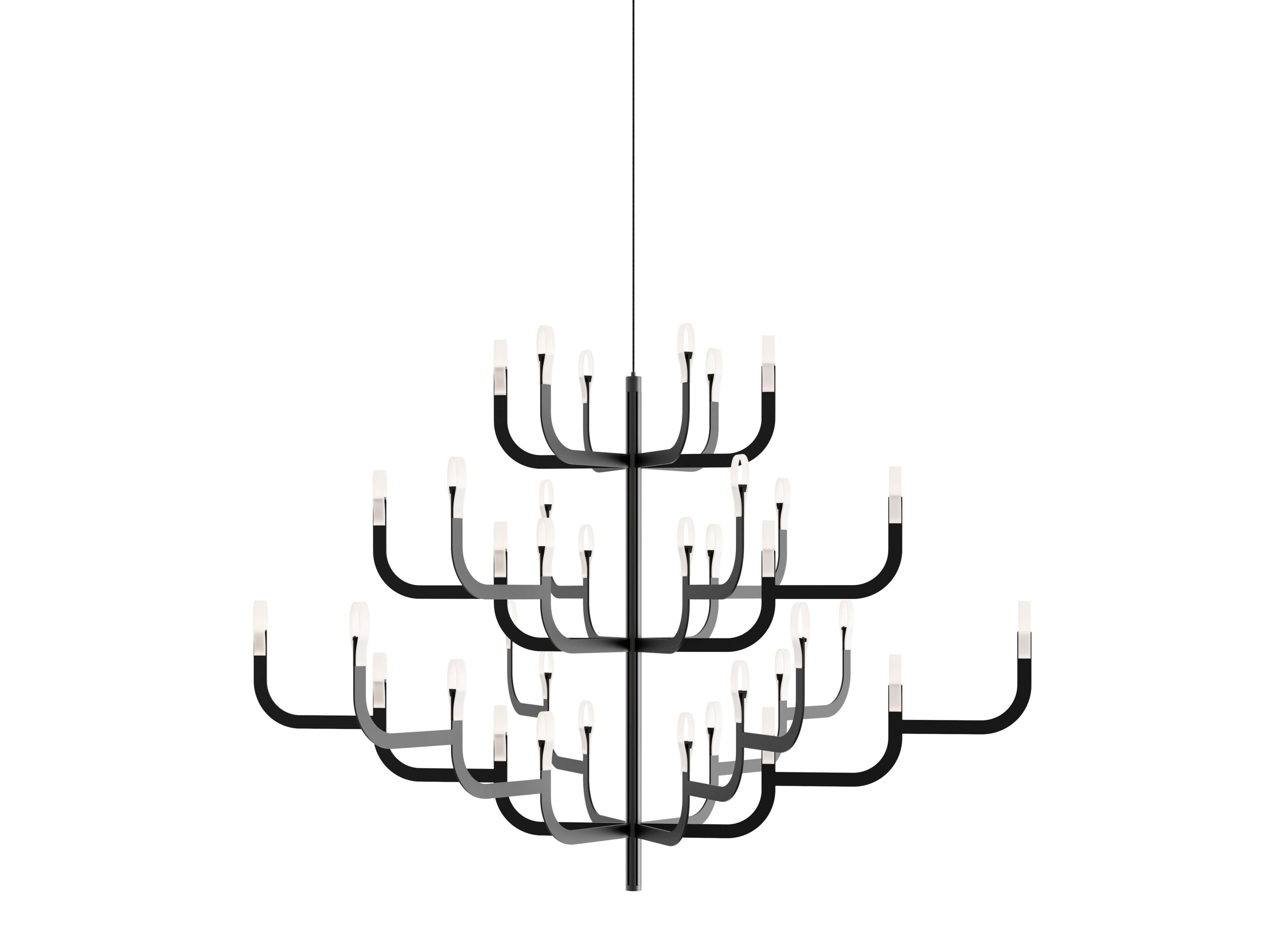 Алюминиевая светодиодная люстра LUCEPLAN J-US ARCH-00019612