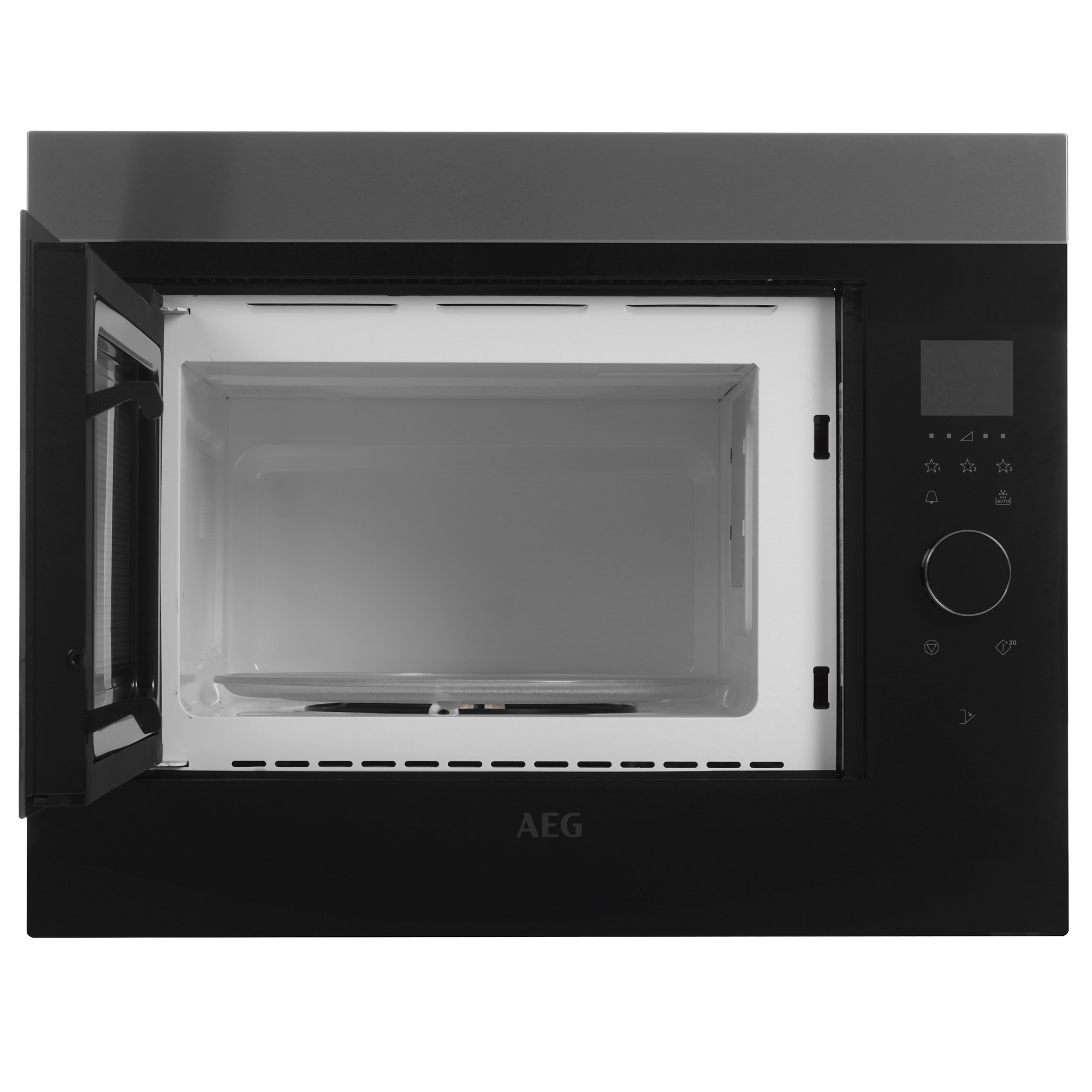 9155266 Встраиваемая микроволновая печь AEG MBE2658SEM черный STDN-0068590 - Вид №5