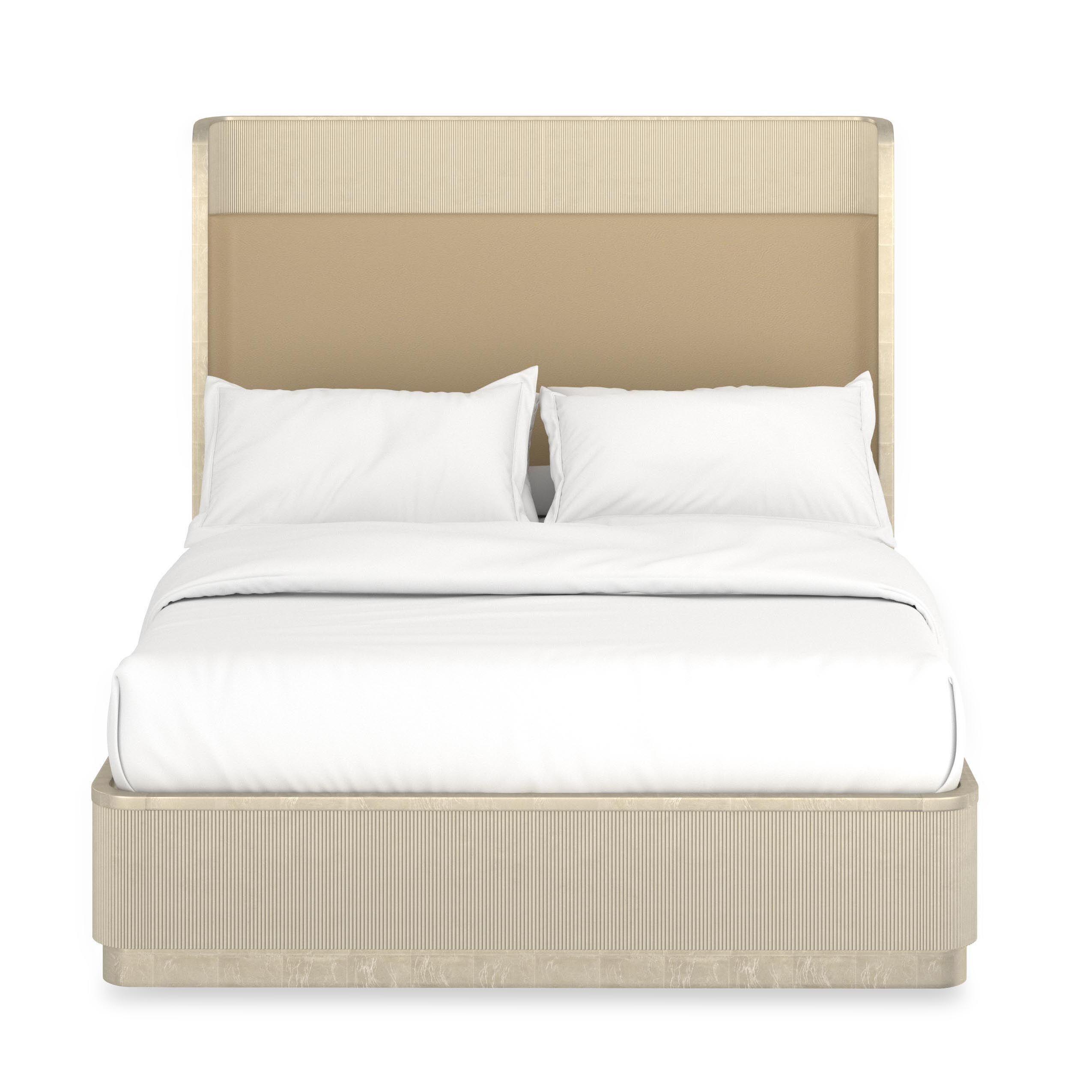 Деревянная кровать размера "queen-size" с высоким изголовьем Caracole FALL IN LOVE ARCH-00009035 - Вид №3