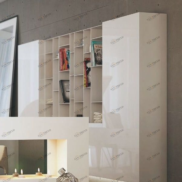 Moma Design Шкаф модульный подвесной 1200-8 Coverwall белый COVERWALL12002A2B2C2D