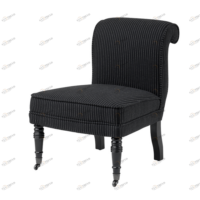 Кресло Berceau от Eichholtz черное EICHHOLTZ ДИЗАЙНЕРСКИЕ, EICHHOLTZ 062220 Черный 