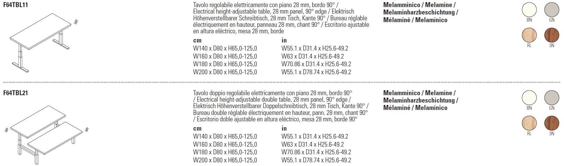FANTONI Регулируемая по высоте рабочая станция Sistema 28 sun-id-1463931 - Вид №2