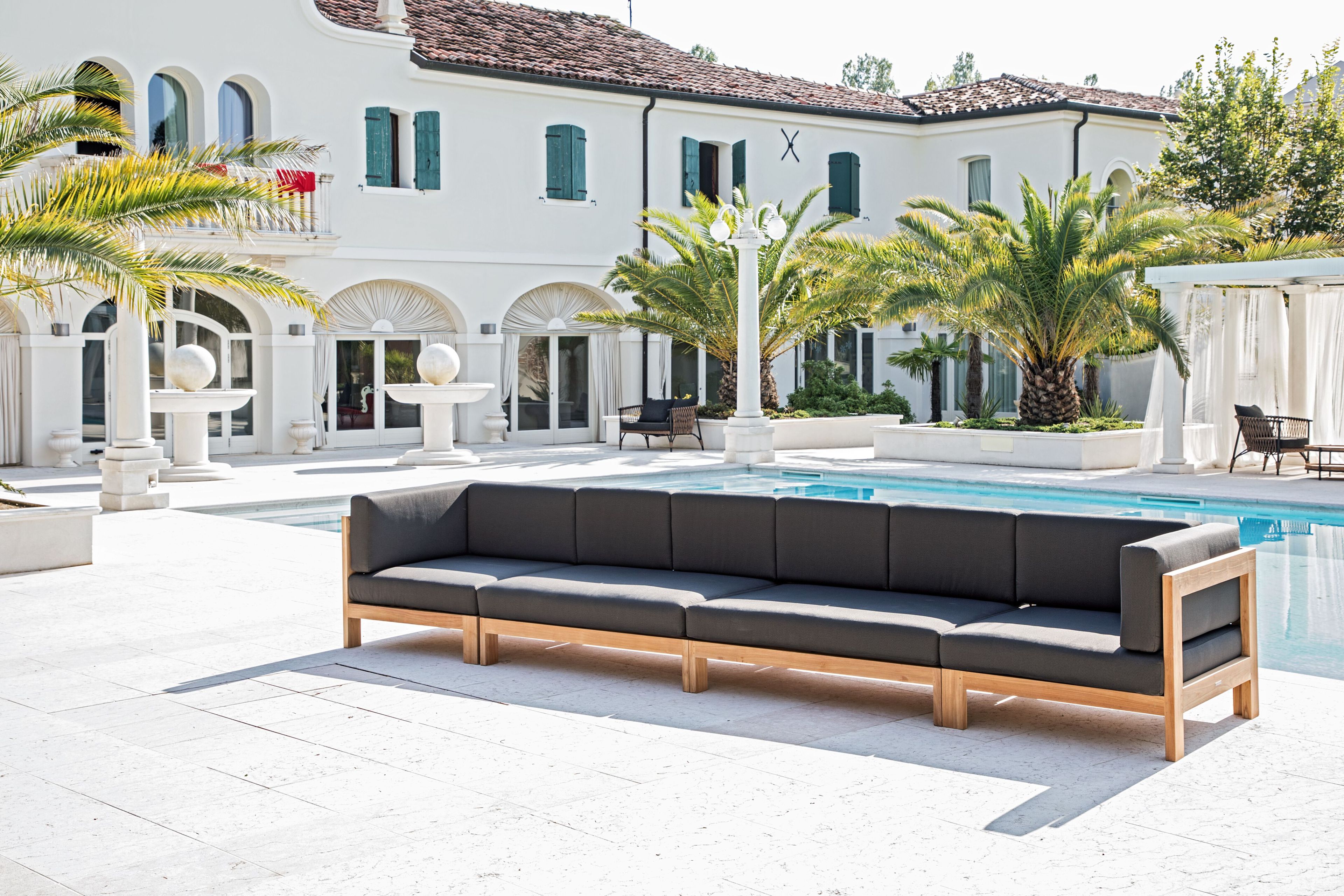 Угловое садовое кресло из ткани cbdesign Ocean ARCH-00031133 - Вид №2