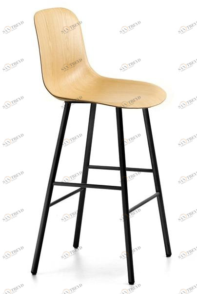 arrmet Табурет из ясеня с подставкой для ног Máni wood sun-id-1422581