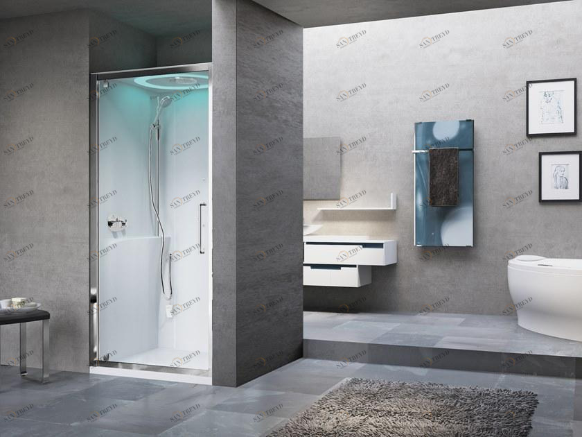 NOVELLINI Многофункциональная душевая кабина в нише Eon sun-id-1393610