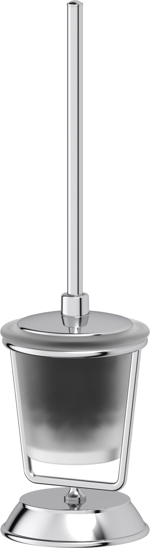 UNI 060 Держатель с туалетным ершом с крышкой напольный FBS Universal