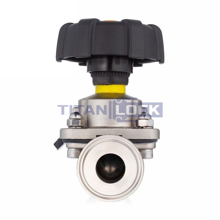 Мембранный клапан нерж.316 типа clamp-clamp, DN32 DIN TL32DVCLSS TITAN LOCK  - Вид №6
