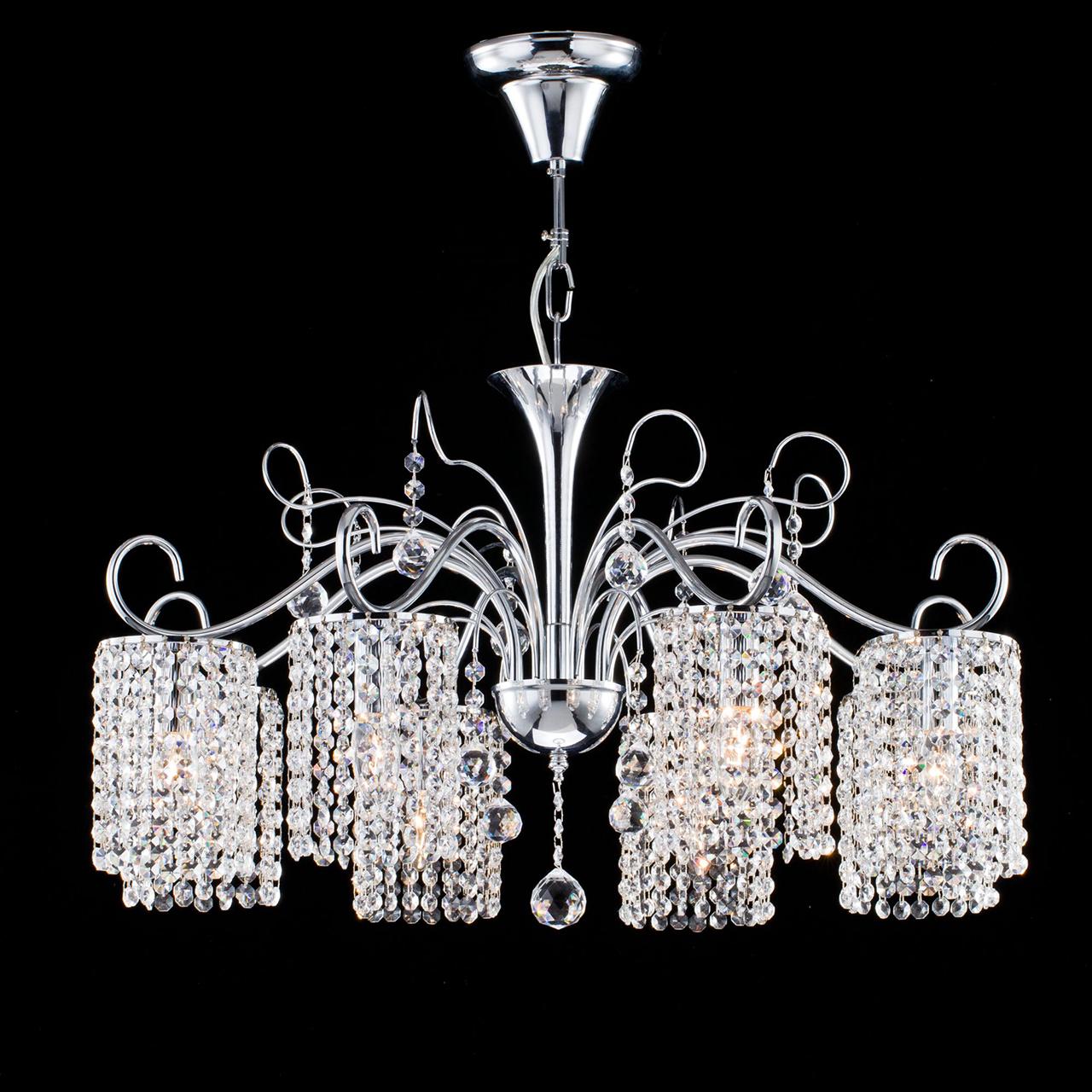 Подвесная люстра Freya Leona FR1127-PL-08-CH FREYA ДИЗАЙНЕРСКИЕ, LEONA 186128 Хром  - Вид №3