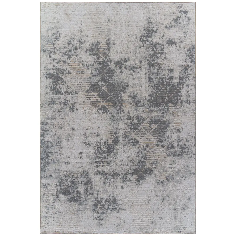 Ковер Merinos Point 80×150 см серый современный с узором 89423603 STLM-1567509 - Вид №1