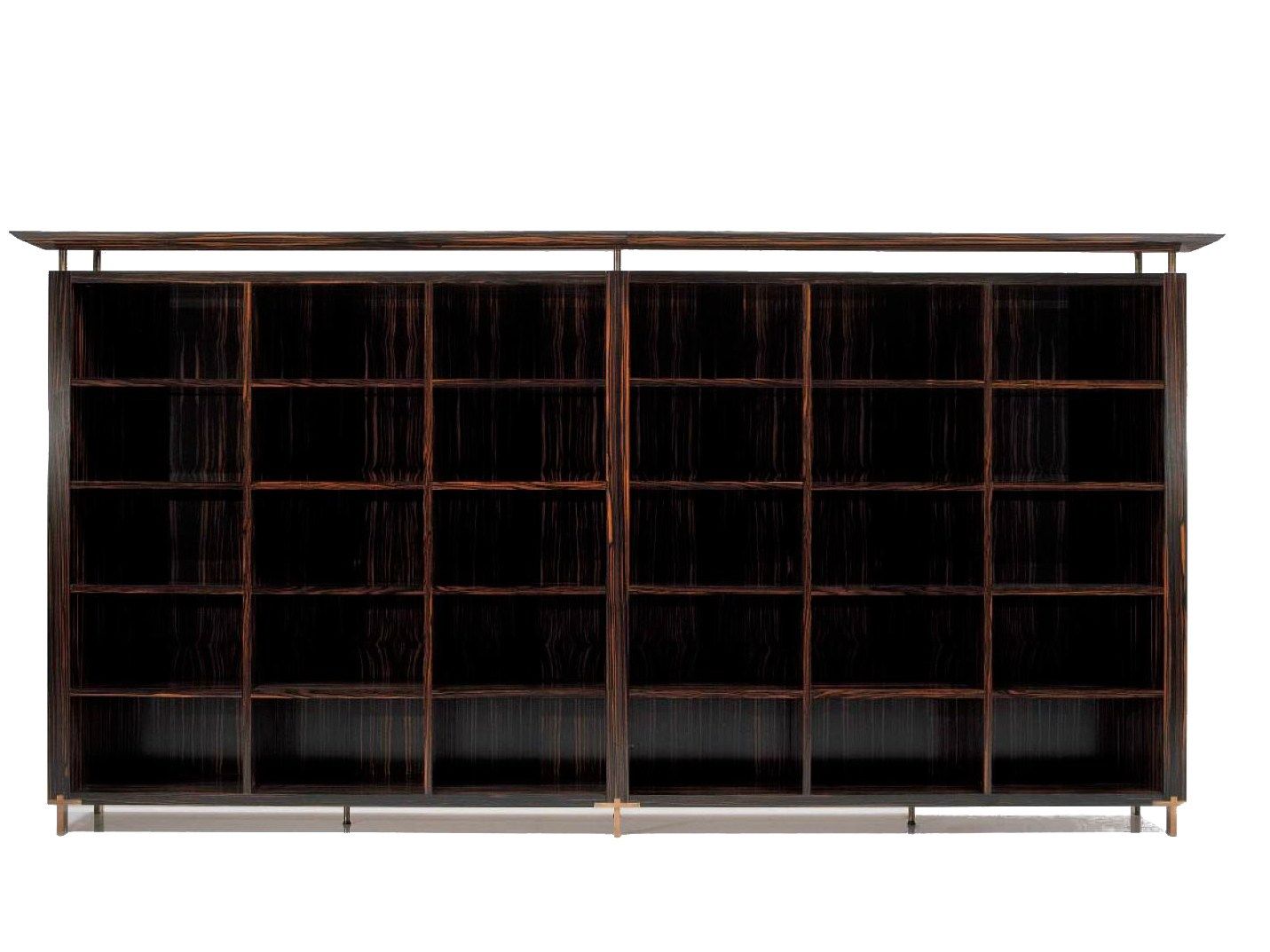 Высокий деревянный офисный книжный шкаф OAK Rathi Office Furniture ARCH-00129340 - Вид №1