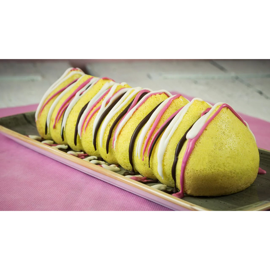 20.360.13.0065 Форма для приготовления пирогов meringa 25 х 7,5 см силиконовая Silikomart  - Вид №7